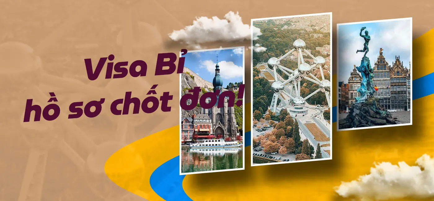 Thủ tục xin visa Bỉ