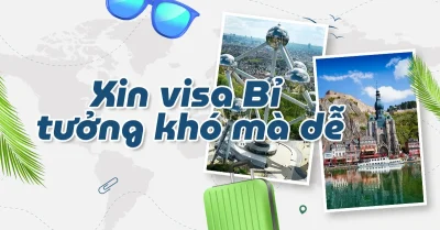 Xin visa du lịch Bỉ có khó không
